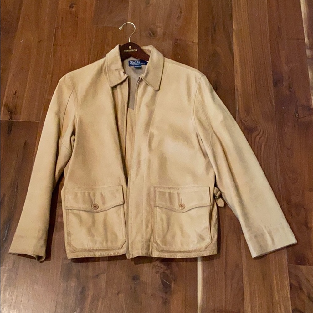 Polo Ralph Lauren leather jacket